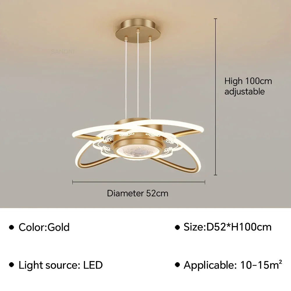 Modern Ceiling Lamp Art LED Chandelier M80