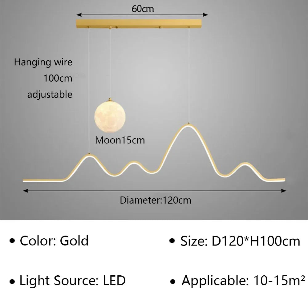 QX20 Modern LED Pendant Lights