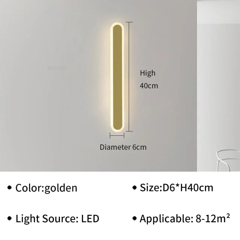 Modern LED Wall Lamp Aisle Sconce A