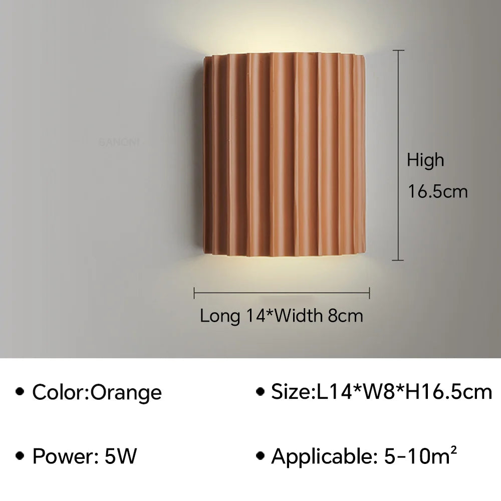 Chic LED Sconce for Living Room and Bedroom