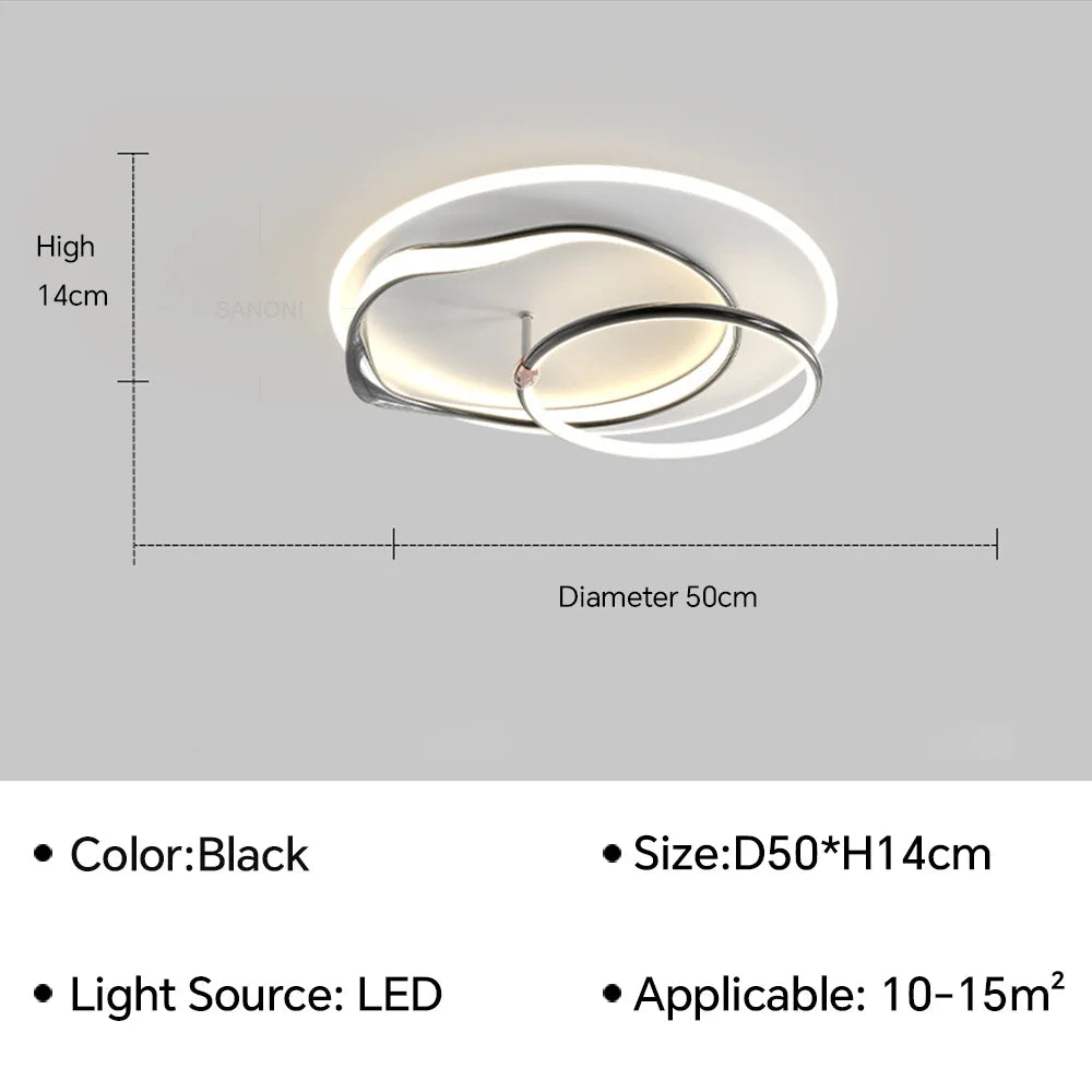 Modern Ceiling Chandelier LED Hanging Lamp