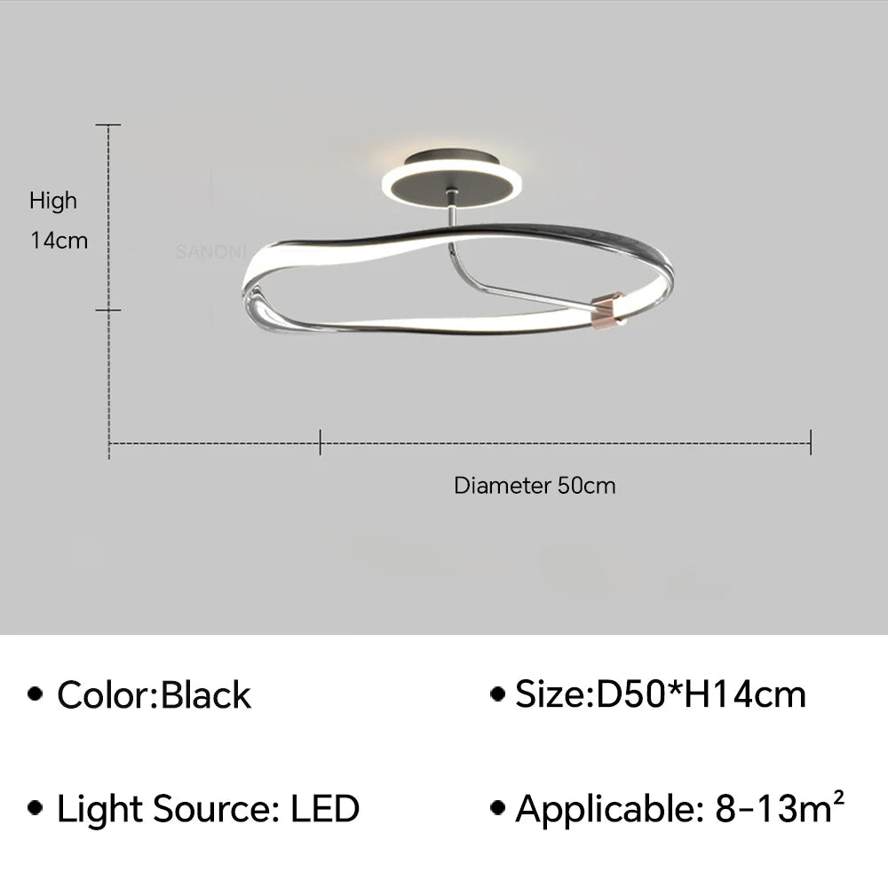 Modern Ceiling Chandelier LED Hanging Lamp