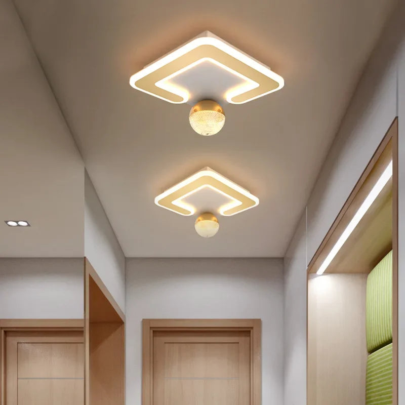 QW101 Modern LED Aisle Ceiling Lamp Chandelier