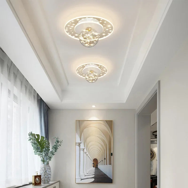 QW101 Modern LED Aisle Ceiling Lamp Chandelier