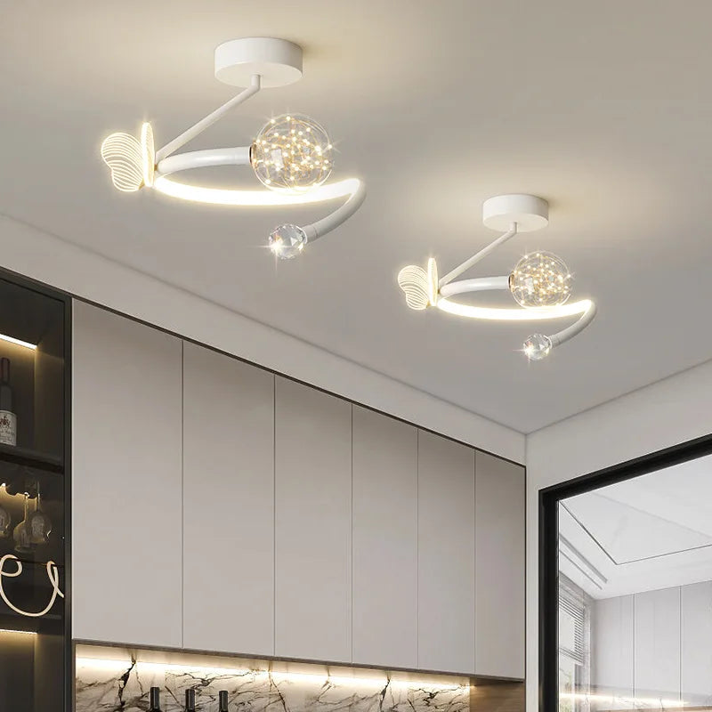 Q 12 Modern LED Aisle Ceiling Lamp