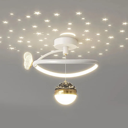 Q 12 Modern LED Aisle Ceiling Lamp