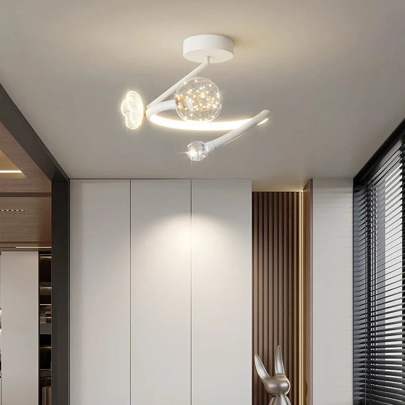 Q 12 Modern LED Aisle Ceiling Lamp