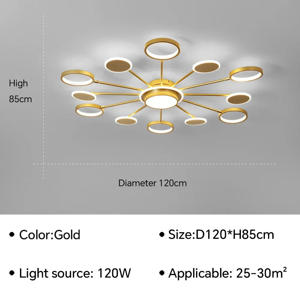 U2 Modern LED Ceiling Lamp Chandelier