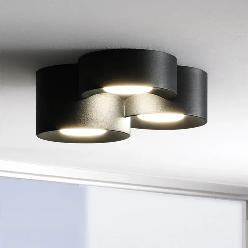 U500 Modern LED Ceiling Lamp Cylinder Spotlight