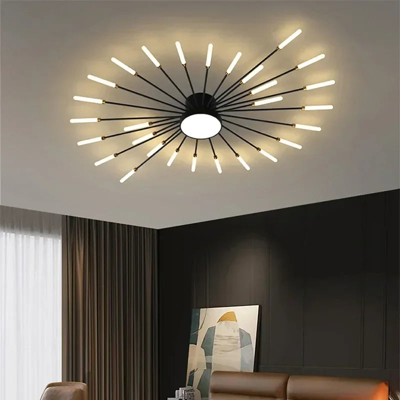 Modern LED Ceiling Lamps - Acrylic Sunflower Ceiling Lights