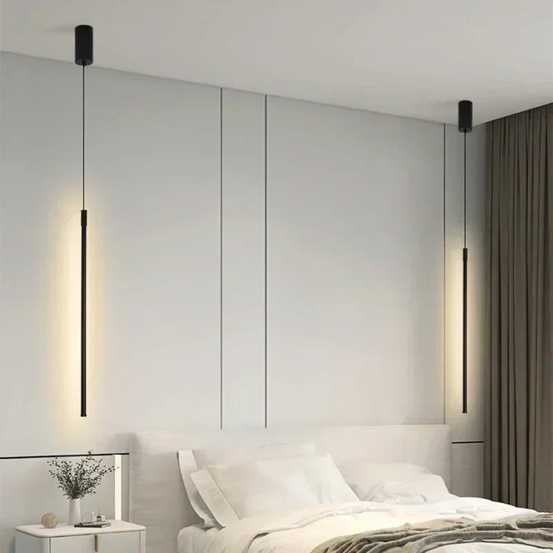 Modern LED Long Pendant Lamp