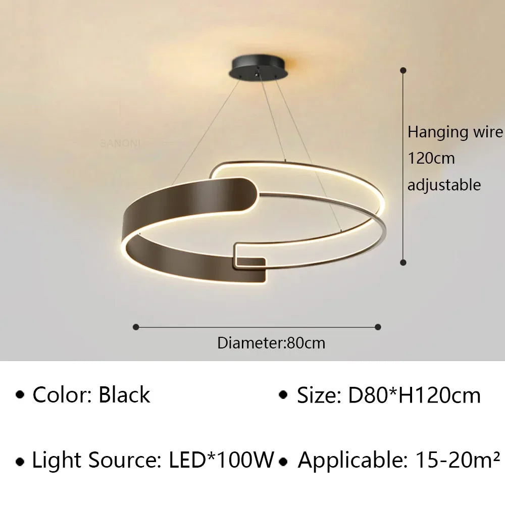 A 1005 Modern LED Pendant Lamp