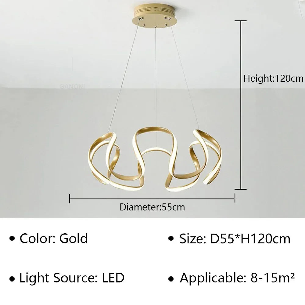 A 8Modern LED Pendant Lamp