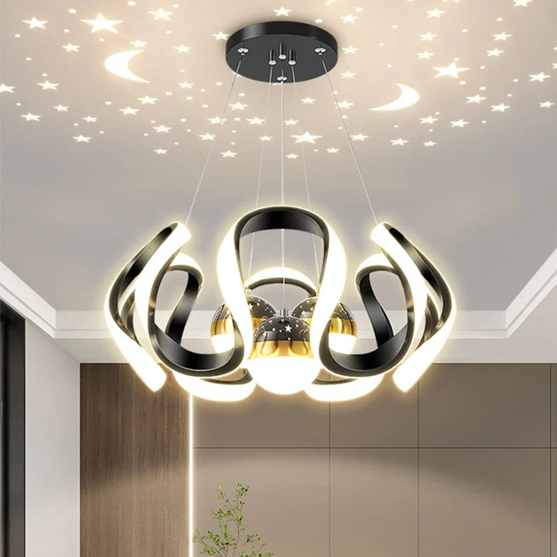 A 8Modern LED Pendant Lamp