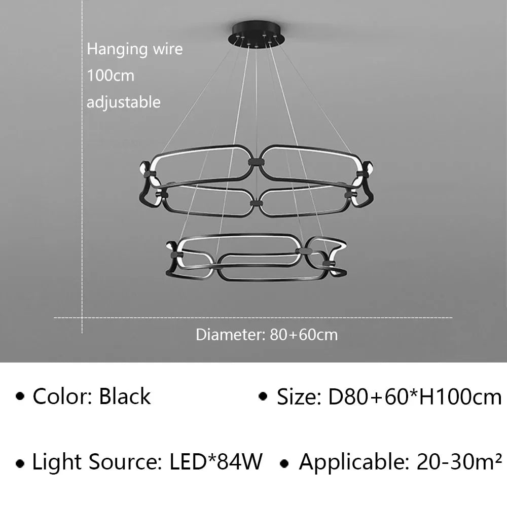 Hall Bedroom Ceiling Chandelier Indoor