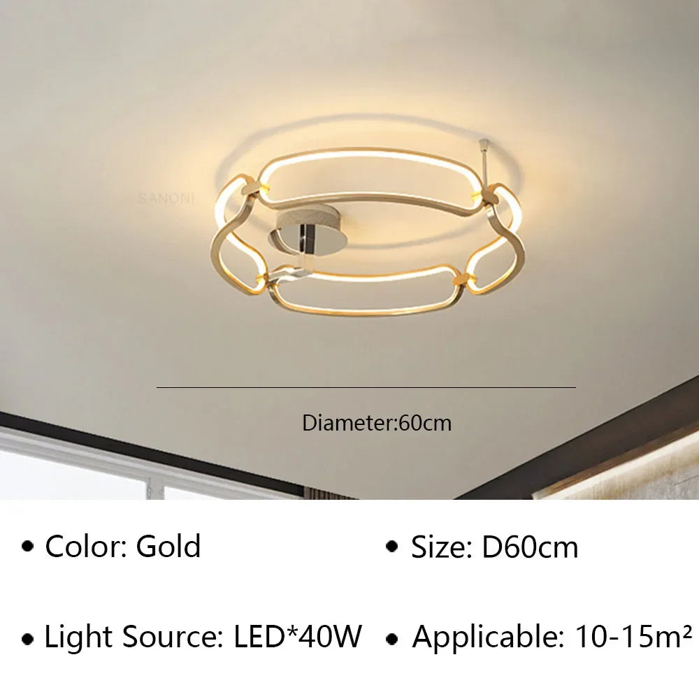 Hall Bedroom Ceiling Chandelier Indoor