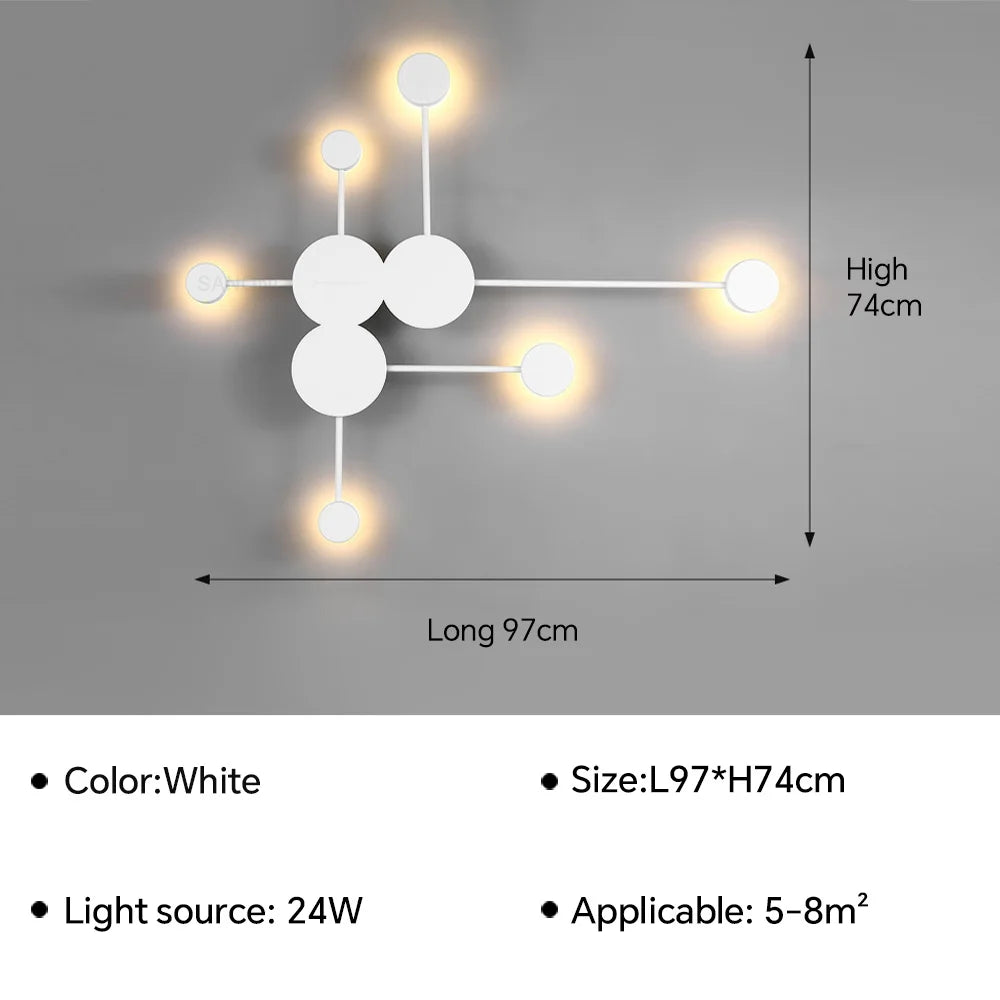 Modern LED Wall Lamp Aisle Sconce B