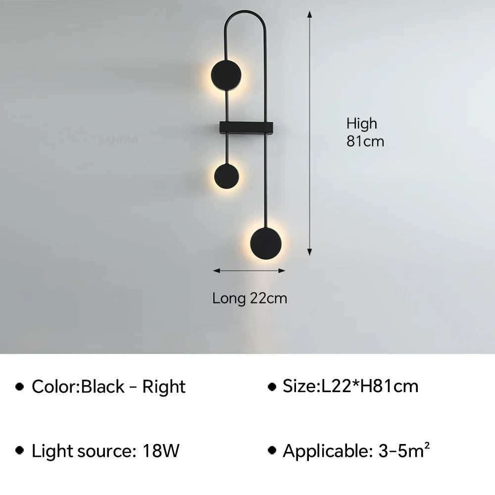 Modern LED Wall Lamp Aisle Sconce B