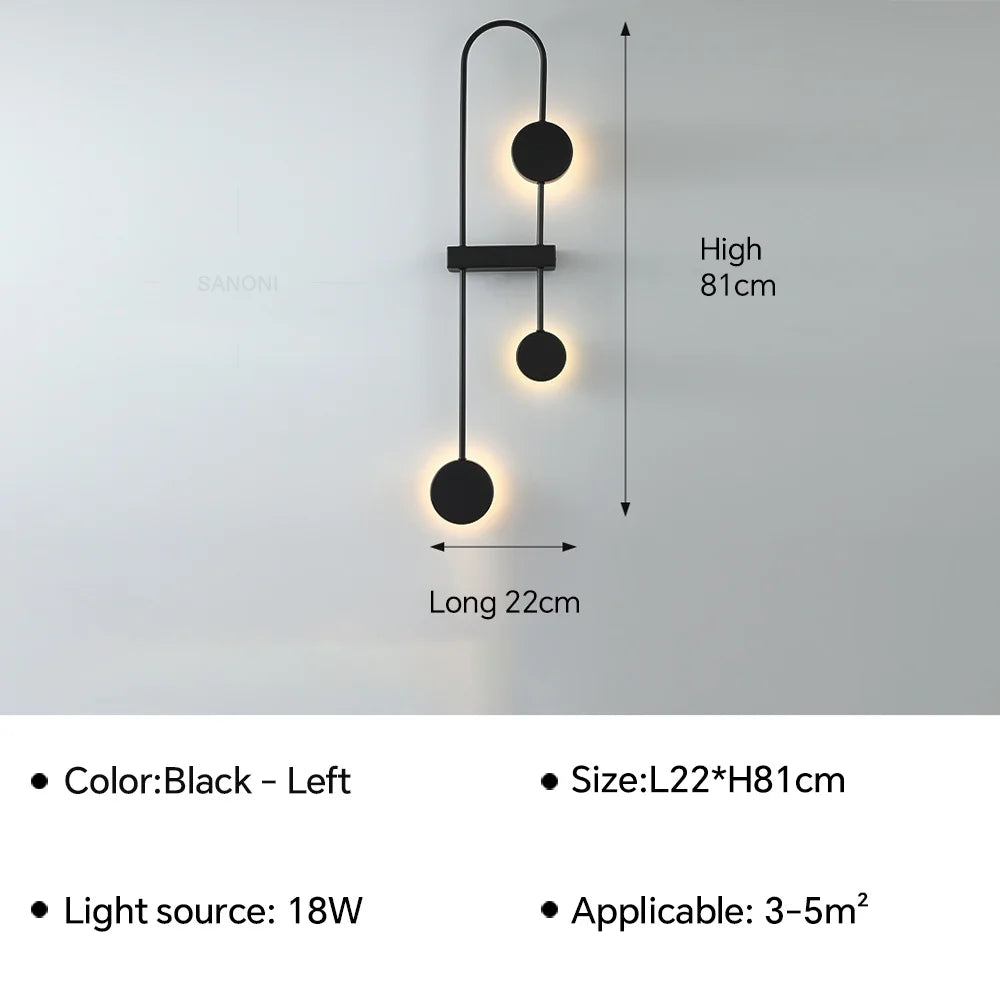 Modern LED Wall Lamp Aisle Sconce B