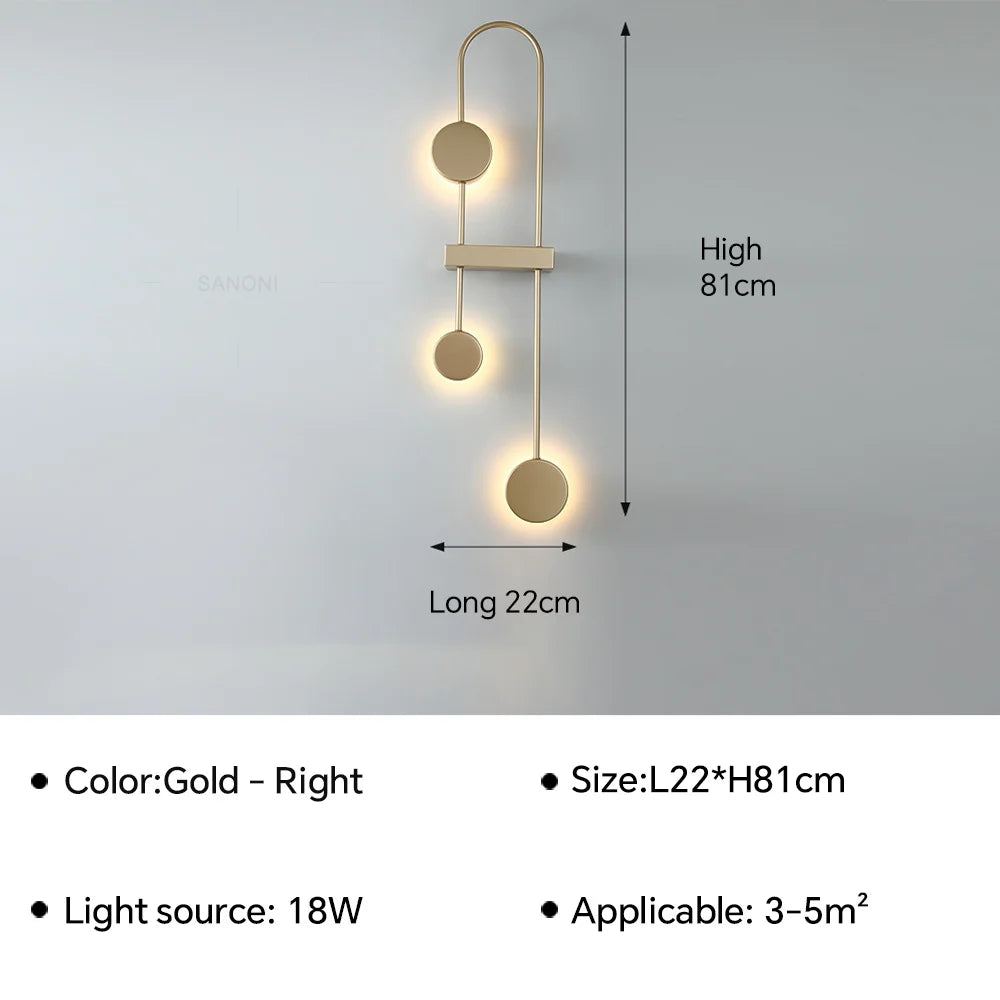 Modern LED Wall Lamp Aisle Sconce B