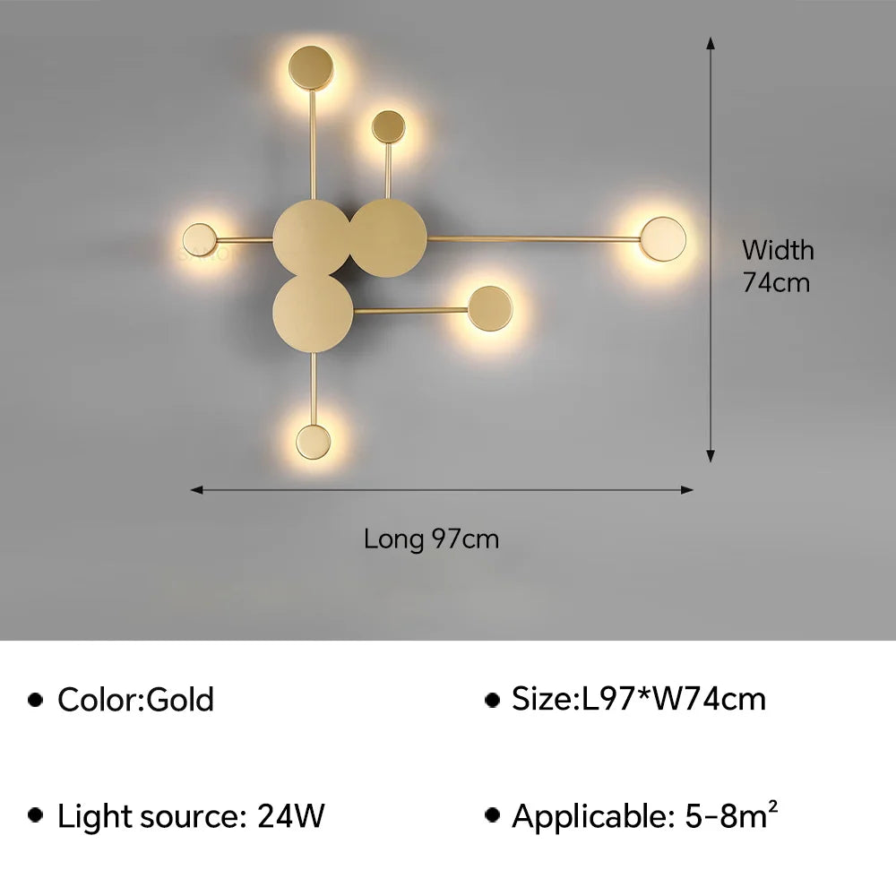 Modern LED Wall Lamp Aisle Sconce B