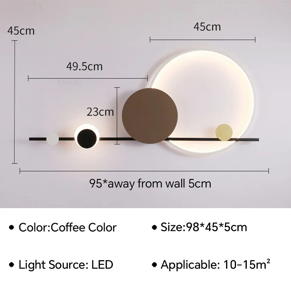 Elevate your space with the Modern LED