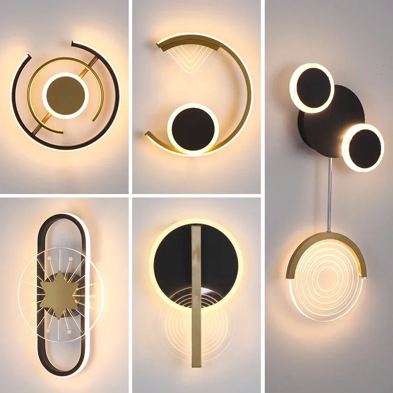 Modern LED Wall Lamp Bedside Sconce B