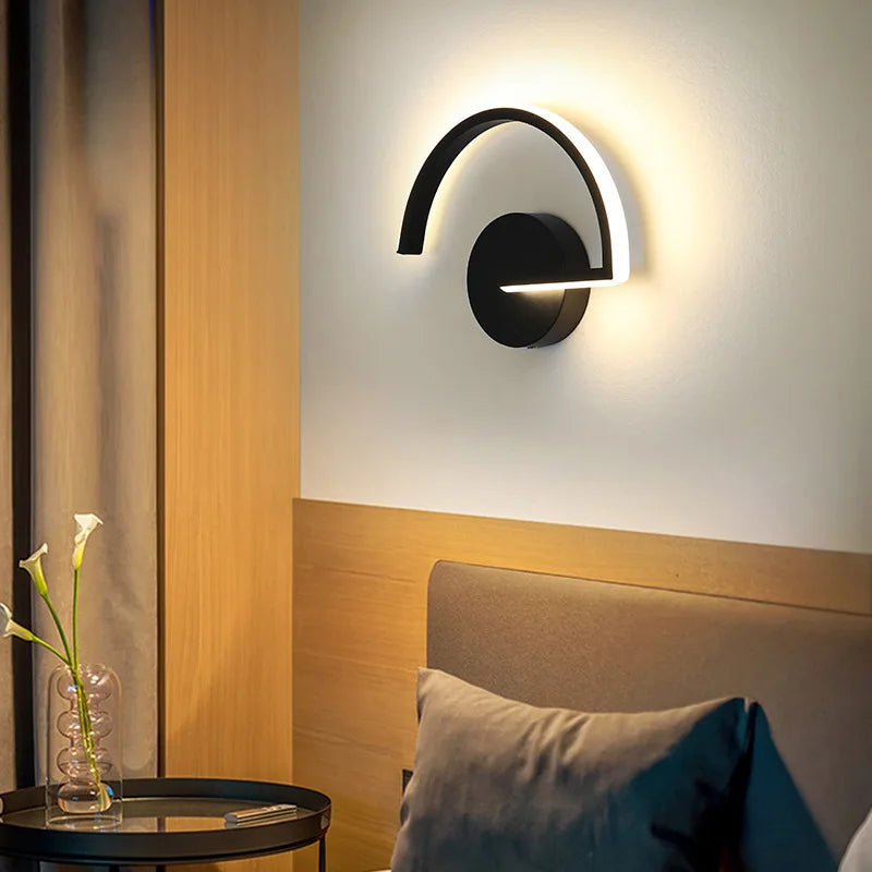 Modern LED Wall Lamp Bedside Sconce A