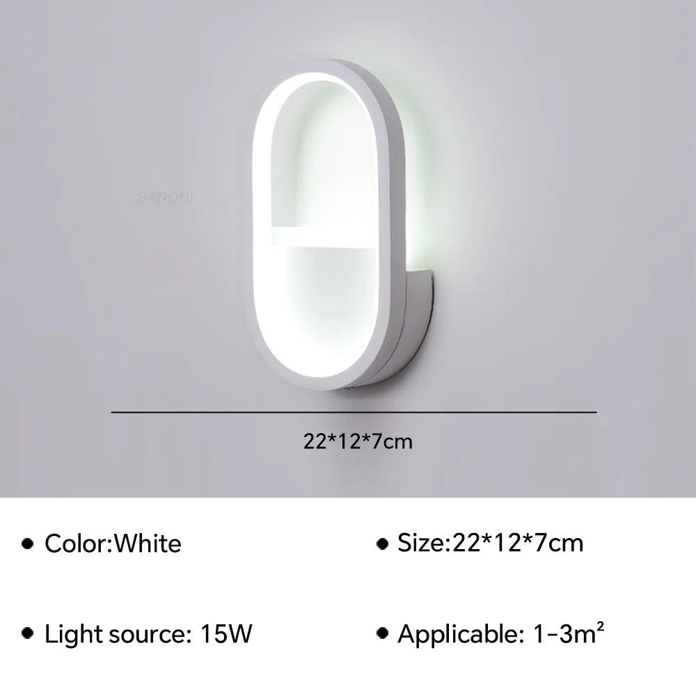 Enhance your space with the Modern LED Wall