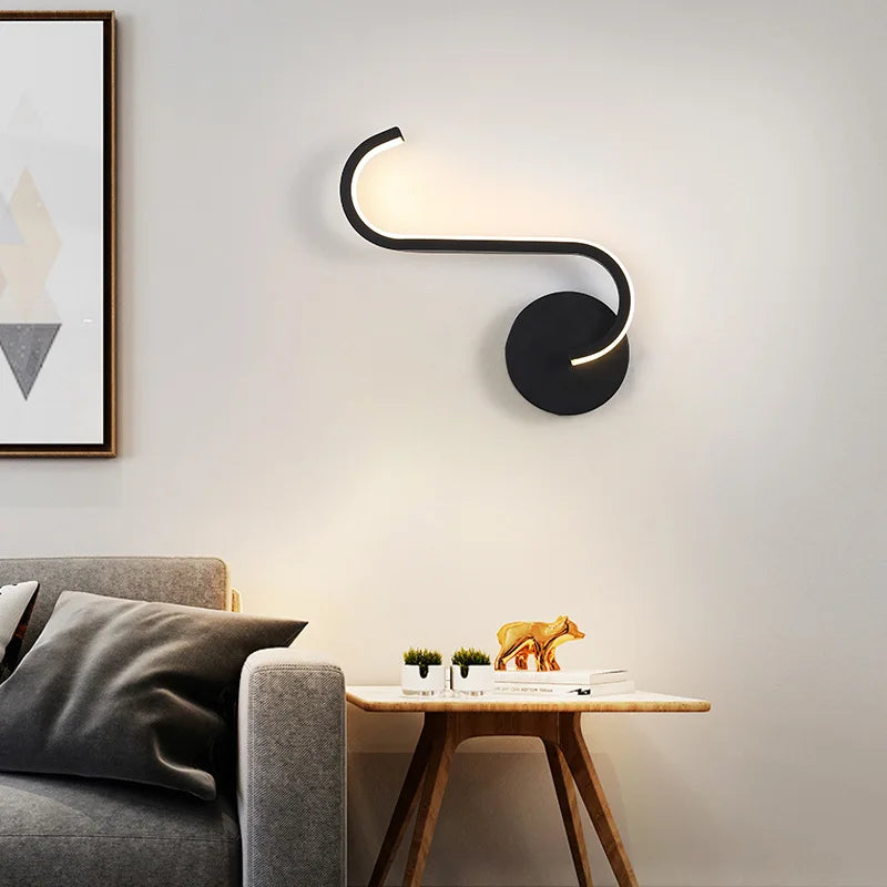 Modern LED Wall Lamp Bedside Sconce A