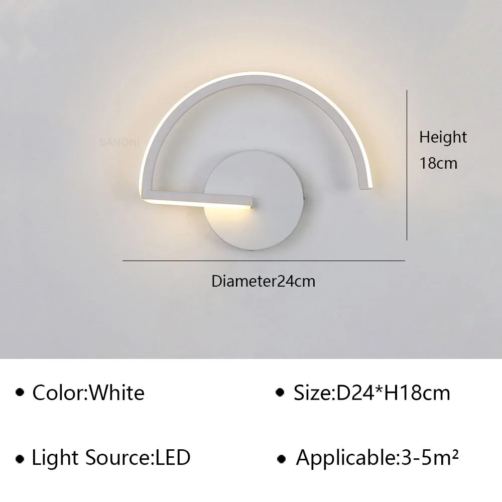 Enhance your space with the Modern LED Wall