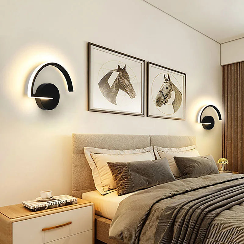 Modern LED Wall Lamp Bedside Sconce A
