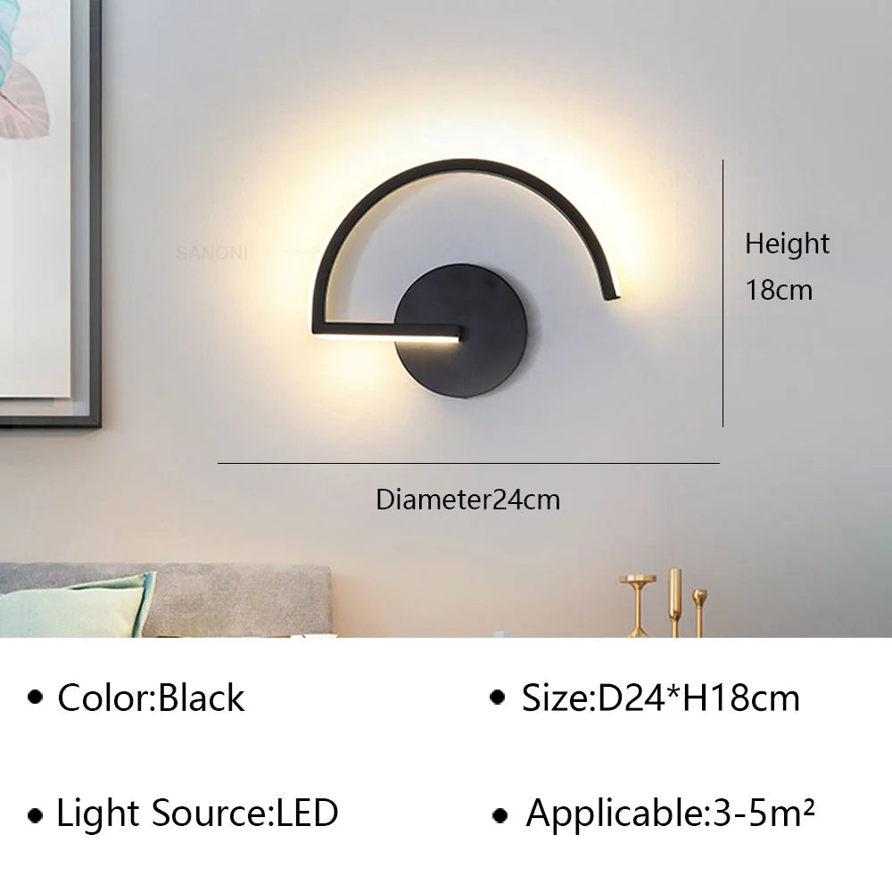 Enhance your space with the Modern LED Wall