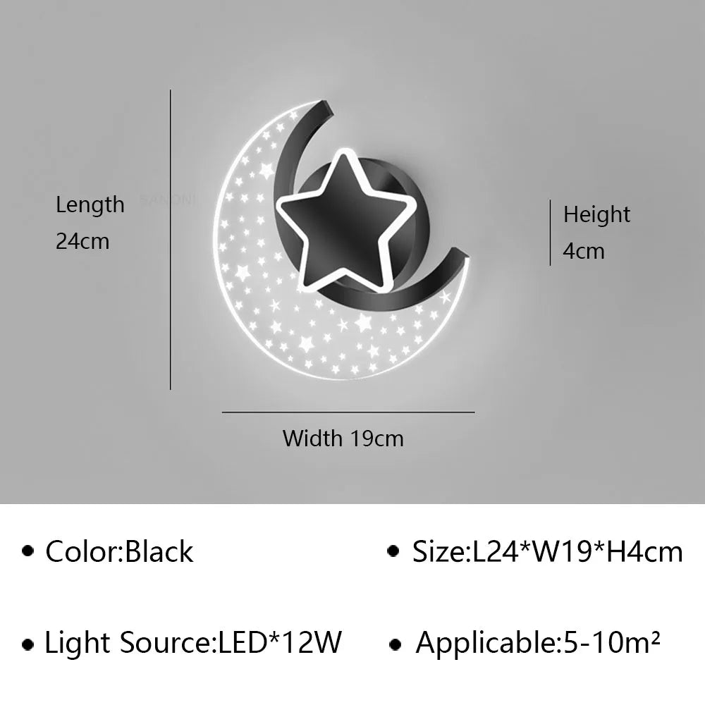 Modern LED Wall Lamp Bedside Sconce