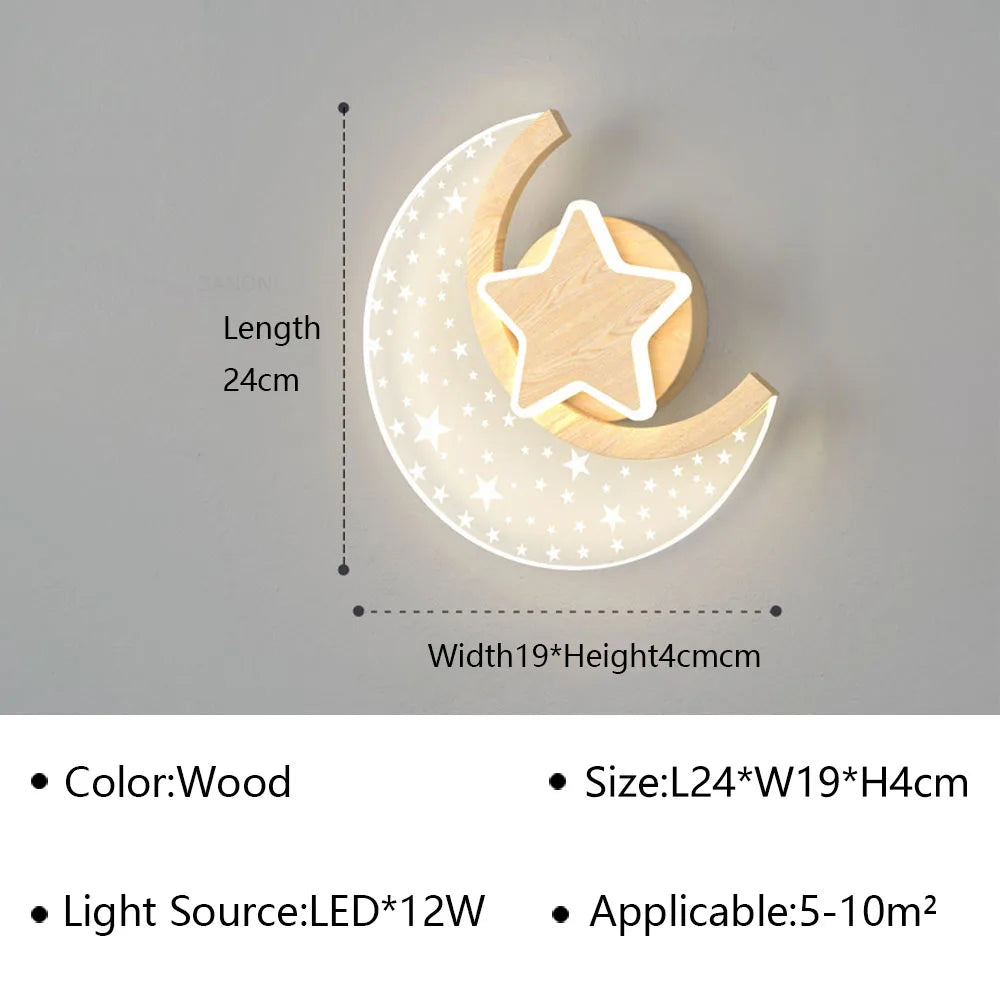 Modern LED Wall Lamp Bedside Sconce