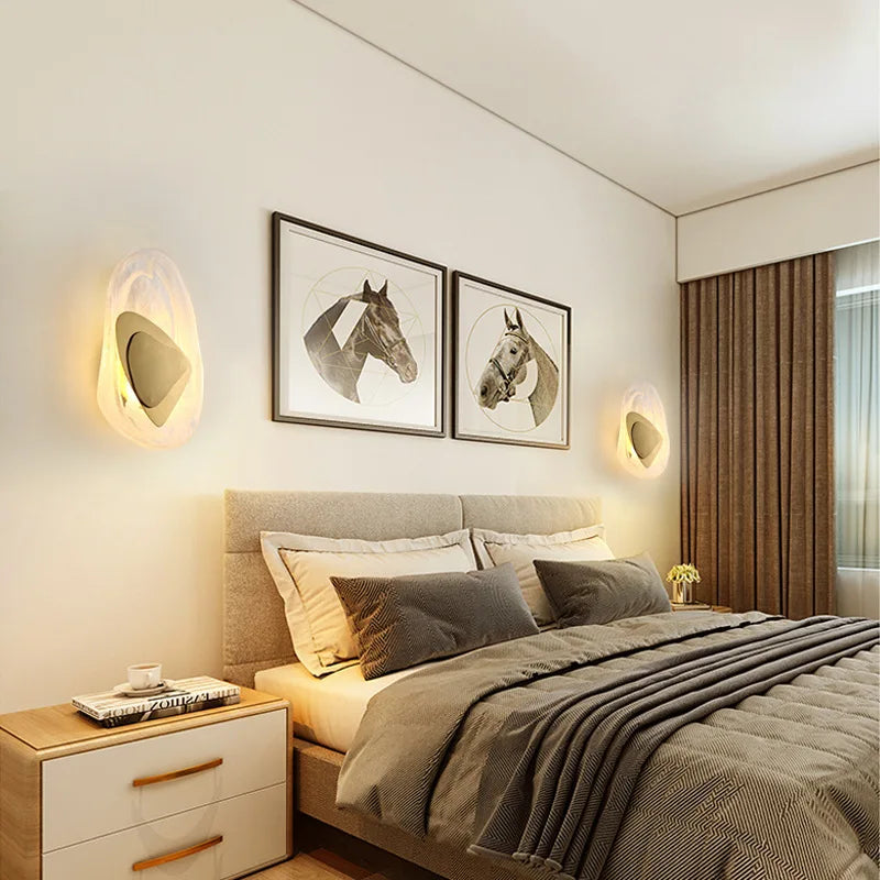 Modern LED Wall Lamp Bedside Sconce Overview