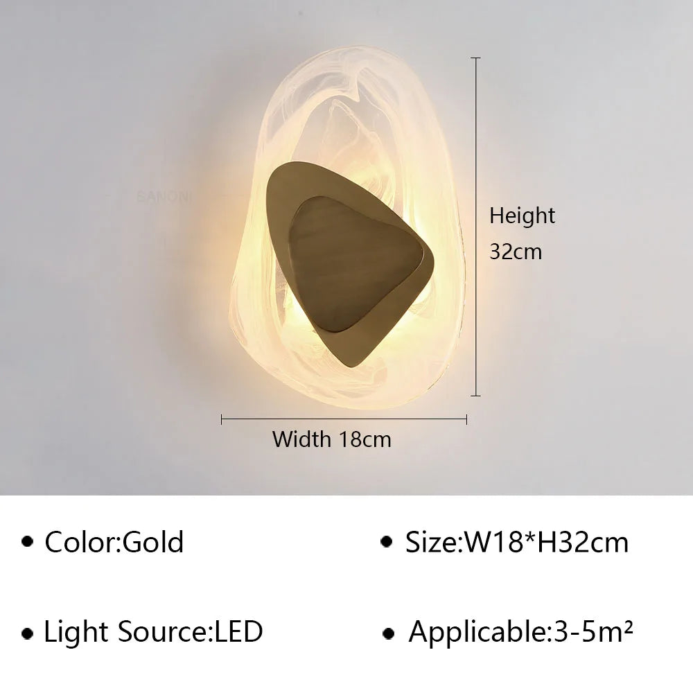 Modern LED Wall Lamp Bedside Sconce Overview