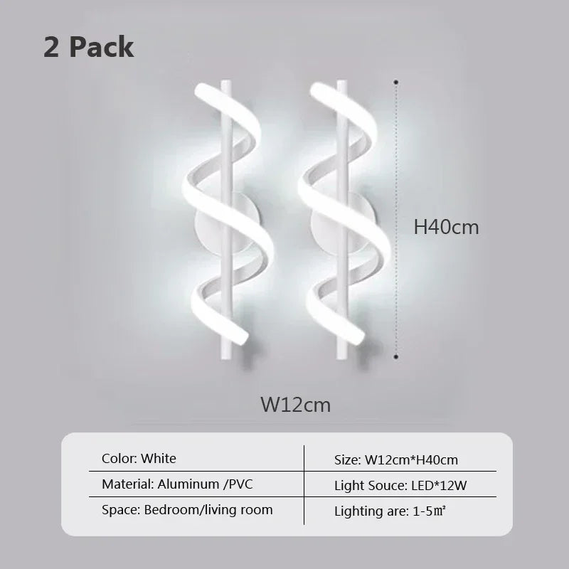 Modern LED Wall Lamp Creative Wall Sconce D