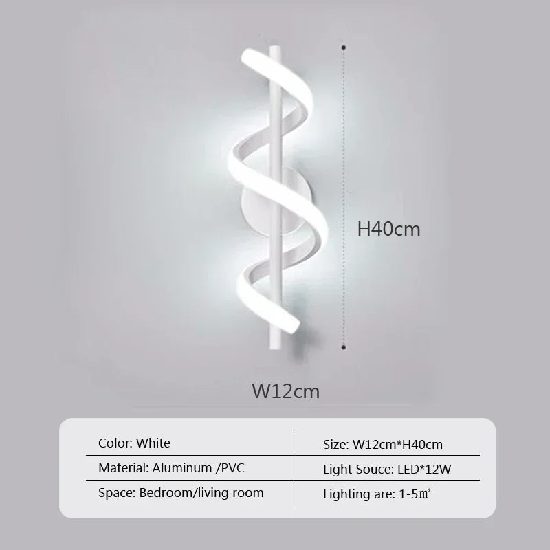 Modern LED Wall Lamp Creative Wall Sconce D