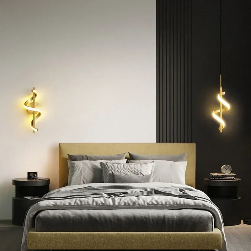 Modern LED Wall Lamp Creative Wall Sconce D