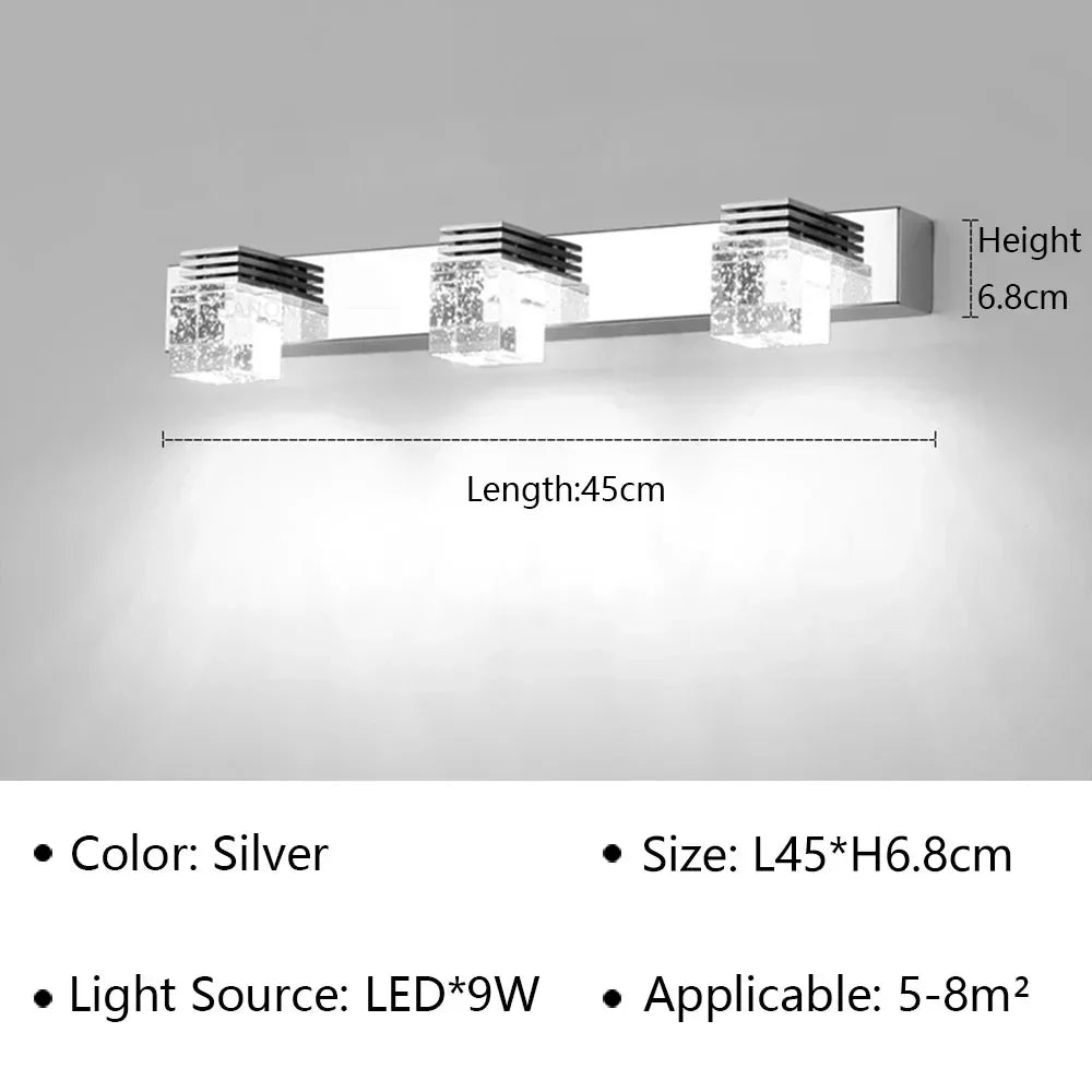 Modern LED Wall Lamp Crystal Sconce A1