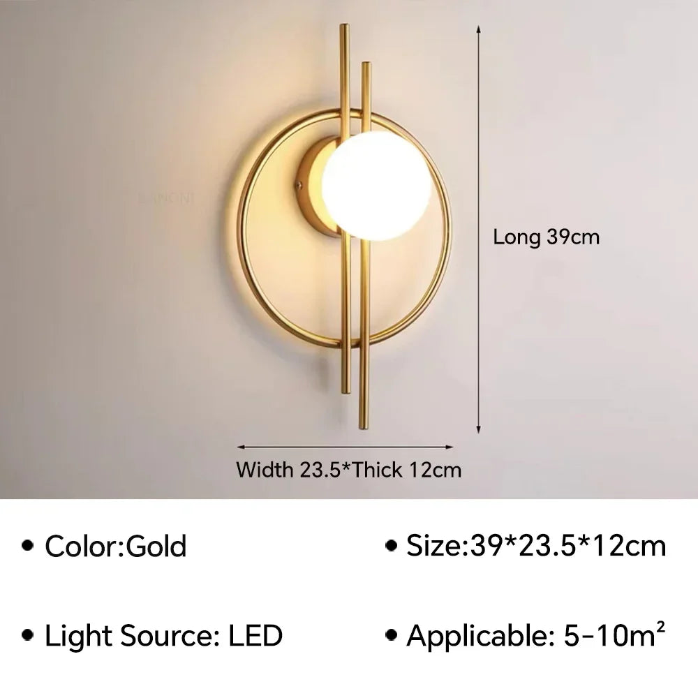 Modern LED Wall Sconce Lamp Q10