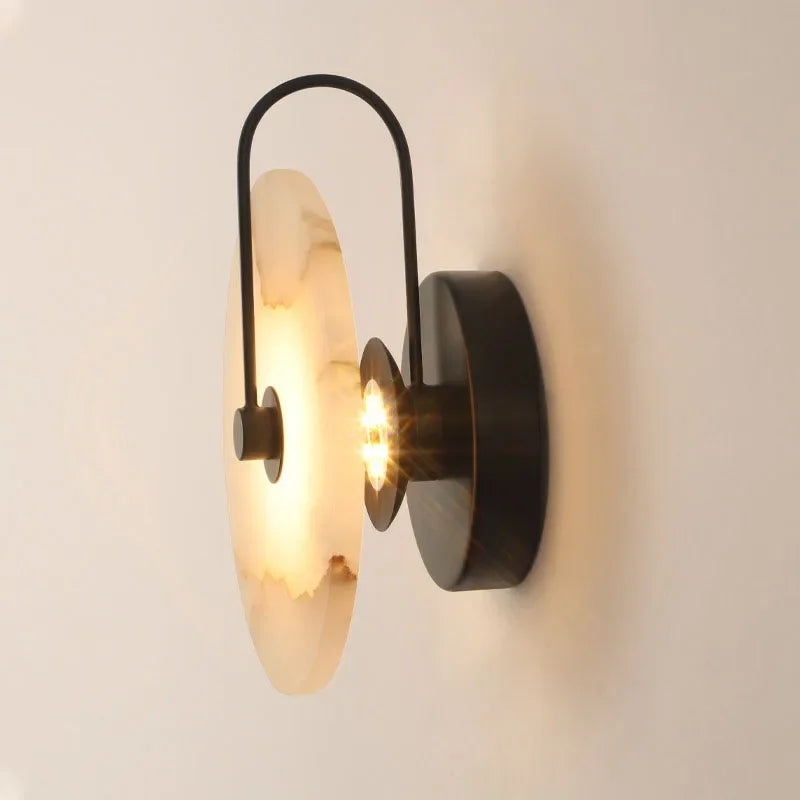 Modern LED Wall Lamp Marble Aisle Wall Sconce