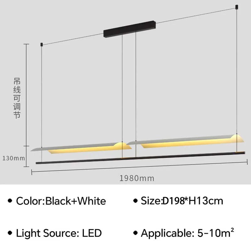 Modern Pendant Lamp LED Chandelier M1