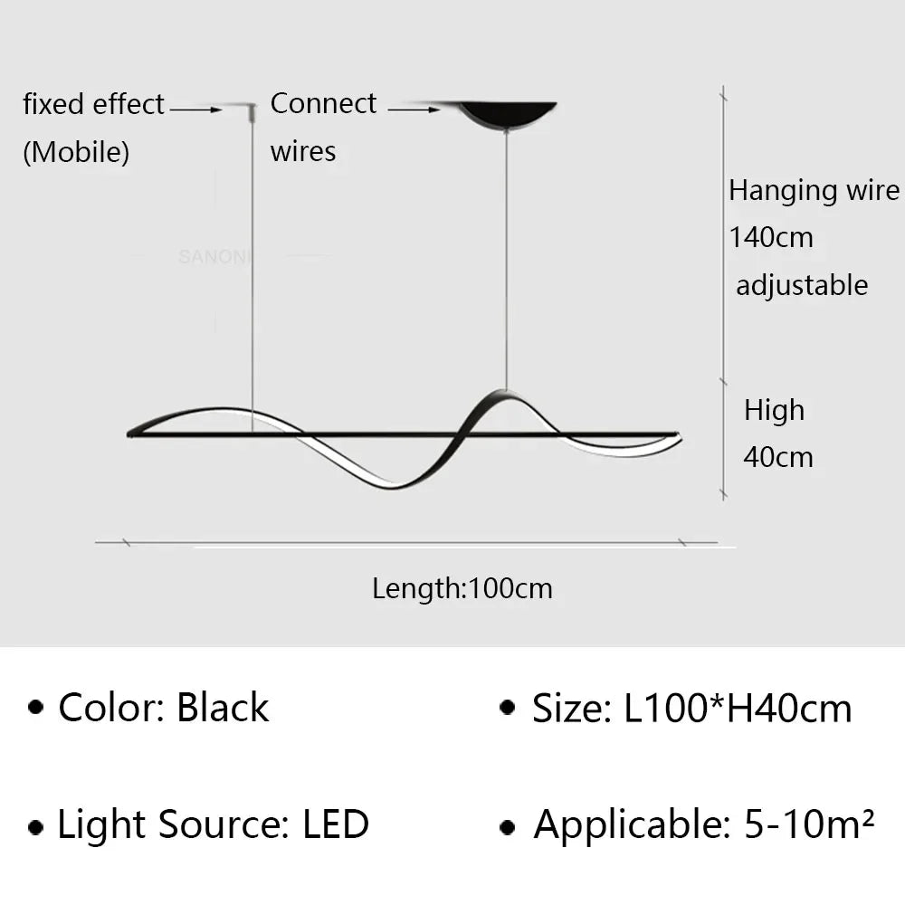 Restaurant indoor lighting Adjustable Home Decoration