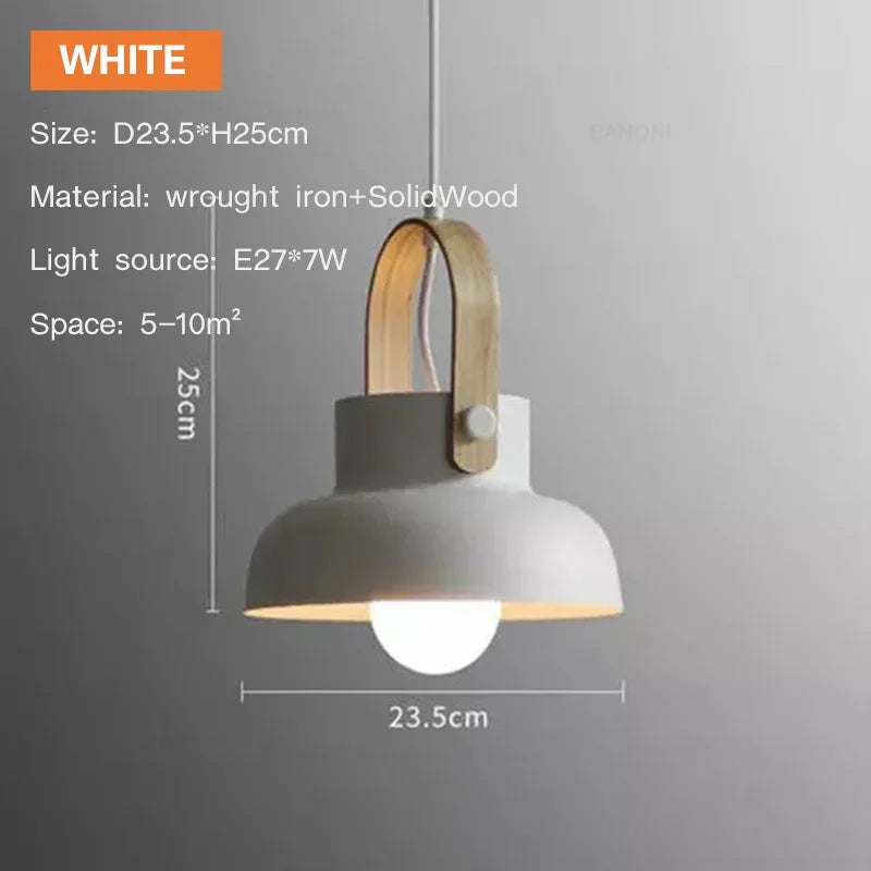 Nordic Macaron Pendant Light 12