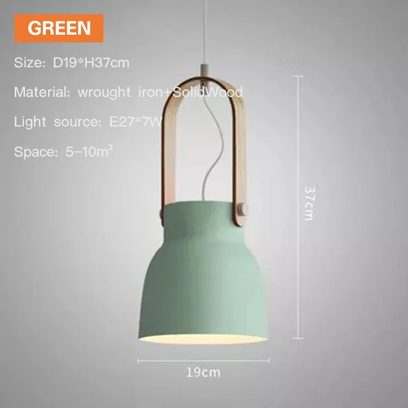 Nordic Macaron Pendant Light 12