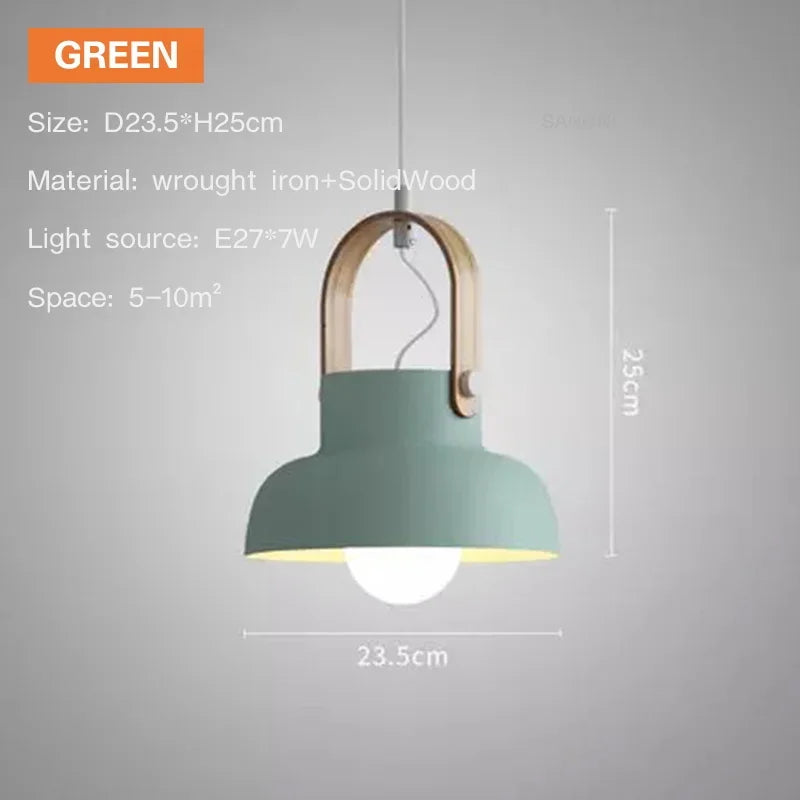 Nordic Macaron Pendant Light 12