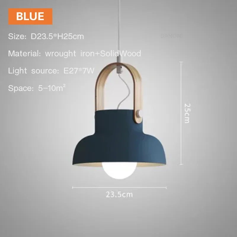 Nordic Macaron Pendant Light 12