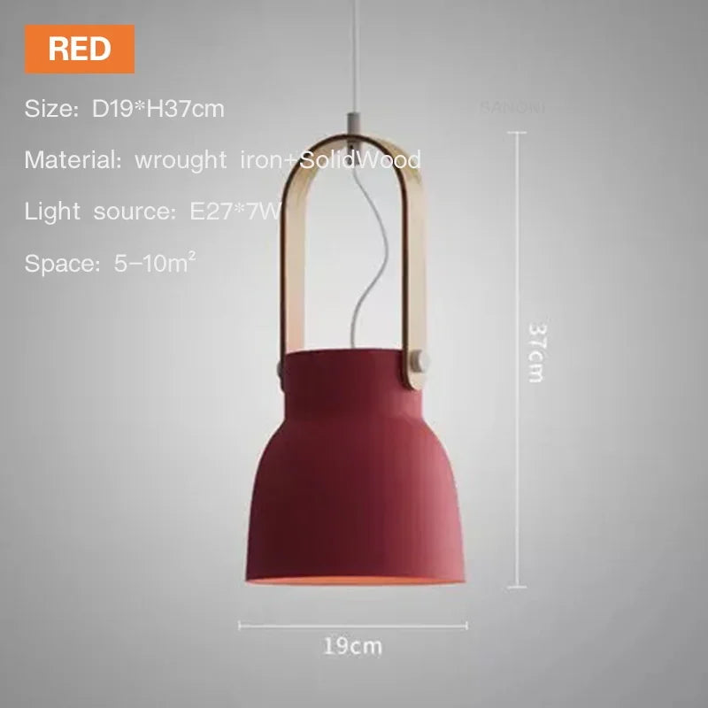 Nordic Macaron Pendant Light 12